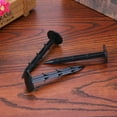 thumbnail image 1 of CNKOO 10 Pcs Black Plastic Mulch Film Mulching Nail Gardening Fixing Tools S, 1 of 6