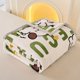 thumbnail image 4 of 1pc couverture épaissie, couverture polaire de lait imprimé chiot mignon, couverture douce et chaude couverture de sieste pour canapé canapé bureau lit camping voyage, couverture cadeau polyvalente po, 4 of 4