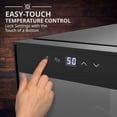 thumbnail image 4 of Refrigerador de vino Ivation para 18 botellas con cierre, 41L-18L, 4 of 8