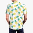 thumbnail image 2 of Polo Shirts for Men, Fresh Pineapple Cuteness Casual Mens Polo Shirts Short Sleeve Button Down Classic Mens Golf Polo Shirts, 2 of 7