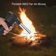 thumbnail image 4 of Soplador de aire para barbacoa, ventilador portátil ligero para barbacoa, para cocinar al aire libre, acampar, picnic Xemadio XWJ-A0017, 4 of 9
