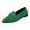 Green, variant on Women's Pointy Toe Loafer Flat Comfortable Faux Suede Work Shoes,Cute Penny Loafer Slip On Ballet Flat