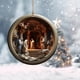 thumbnail image 5 of XWSHYW Decoraciones Navideñas Efecto 2024 Visión Estereoscópica de Navidad Bendición de Nacimiento Colgante Adornos Colgantes de Acrílico para Coche, 5 of 6