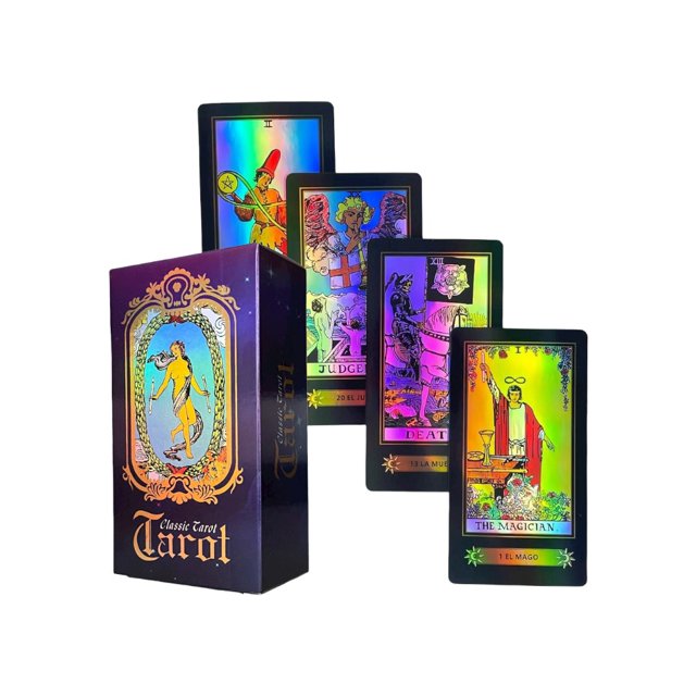 Original Size Tarot Cards Case Big Size for Beginners Board Games Oracle Deck Box Astrology Divination Cards Occult