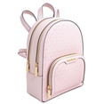 thumbnail image 2 of Michael Kors Women's Backpack Bag MK Jaycee MD PKT Logo Powder Blush New (Light Powder Blush) 35S3G8TB6V-424, 2 of 9