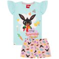 thumbnail image 2 of Bing Bunny Girls Blue Short Sleeve Short Leg Pyjama Set, 2 of 7