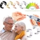 thumbnail image 5 of Minnieouse 2 piezas de anillos abiertos profesionales de tamaño pequeño para mujeres y hombres, equipo de protección corporal de Color sólido, anillo cuidado de los oídos Dorado Minnieouse CE007788-01, 5 of 6