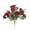 Red, variant on Yirtree 1 Bouquet 21 Heads Artificial Silk Fake Flowers Leaf Rose Wedding Floral Decor Bouquet