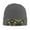 Deep Heather, variant on Camouflage Print Pattern Beanie Hat Knit Hat Skull Cap for Men Women Winter Hat Blue