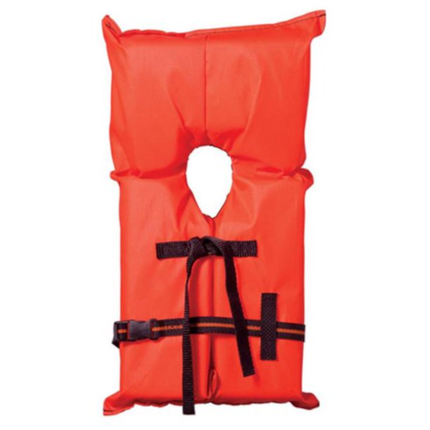 Absolute Outdoor 10200020000212 Type Ii Youth Life Jacket Orange