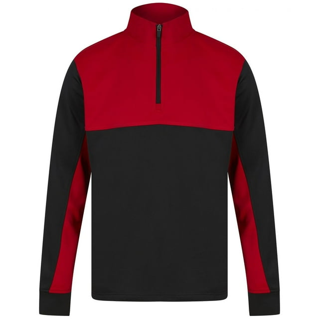 Finden & Hales Mens Quarter Zip Track Top