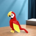 thumbnail image 1 of Adorable Parrot Plush Toy Bird home Decors Soft Realistic Parrot Plush Doll for Red, 1 of 8