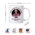 thumbnail image 3 of XIV Commemorative Coffee Mug， XIV Ceramic Coffee Mark Cup Tea Water Cup New Commemorative, 3 of 7