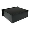 thumbnail image 3 of StarTech.com 4U Black Steel Storage Drawer for 19in Racks and Cabinets - Rack storage drawer - 4U - 4UDRAWER - Rack storage drawer - 4U - for P/N: CABSCRWS1224, RK2537BKM, RK3236BKF, RK4236BKB, RK4242BK24, RK4242BK30, RKQMCAB12V2, 3 of 5