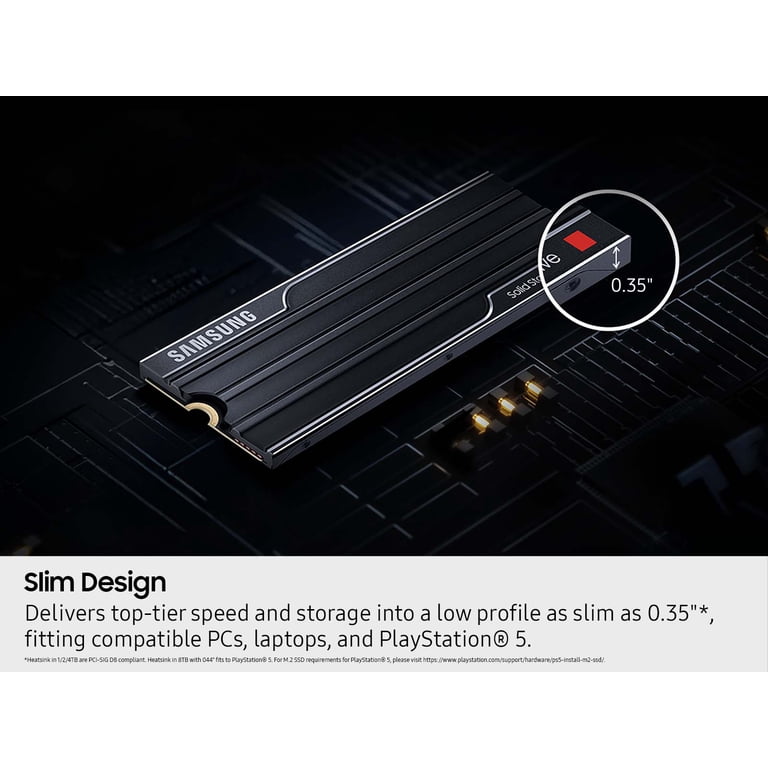 Samsung SSD 9100 PRO with Heatsink 4TB PCIe 5.0x4 M.2 2280