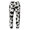 thumbnail image 4 of Men's Athletic Pants Drawstring Elastic Waistband All-Over Print Fashion Casual Joggers Pants Long Pants, 4 of 5