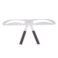 thumbnail image 2 of Eyebrow Ruler, Three-Point Stainless Steel Permanent Positioning Ruler, For Beauty Salon Women DIY Meteor Eyebrow, 2 of 3