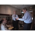 thumbnail image 2 of President George W. Bush With Ari Fleischer (Left) And Karl Rove On Air Force 1 History (24 x 18), 2 of 2