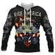 thumbnail image 2 of Sudadera con capucha de moda informal para hombre con estampado 3D de calavera y motocicleta de gran oferta de primavera y otoño, sudadera de gran tamaño estilo Harajuku callejero, 2 of 5