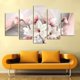 thumbnail image 2 of 5 Paneles de Impresiones de Lienzo Pinturas, Pinturas al óleo, Decoracion de Magnolia Blanca SM SunniMix Pinturas, 2 of 8