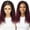 Red, variant on 360 Lace Front Wigs for Women HD Lacefrontal Hair Wig Curly Braided Synthetic Lace frontal Wig Pre Styled Natural Looking with Baby Hair Glueless Wear (Red)