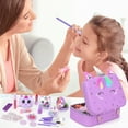 thumbnail image 5 of Sendida Kids Washable Makeup Set with Unicorn Case, Birthday Gift for Girls, Ages 3-12, 5 of 6
