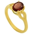 thumbnail image 5 of 18K Gold Over Brass Hessonite Garnet - Madagascar Ring s.6 Jewelry RM-1763 TGR1031_A_6, 5 of 6