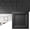 Black, variant on 24-Pack Square Drop Ceiling Tile 2ft x 2ft in White, PVC Ceiling Panel 24 x 24in. - Compatible with 15/16" Drop Ceil Grid System