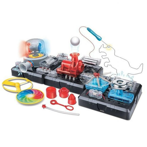 OWI OWI-38917 Ensemble de Jeu STIM de Labo pour Enfants 100 en 1 - Noir