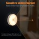 thumbnail image 2 of Luz de sensor de movimiento interior, luz nocturna recargable para niños, 3 modos (automático/encendido/apagado), sensor de movimiento de escalera LED con pilas, luz LED automática, 2 of 5