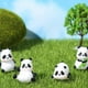 thumbnail image 2 of 20 piezas Panda Micro paisaje suculenta resina artesanía pastel accesorios, 2 of 5