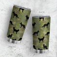 thumbnail image 4 of Taza de viaje Oasisdream, vaso de 600 ml con estampado de perros, 4 of 6