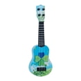 thumbnail image 1 of Juguete para niños: ukelele de 14 pulgadas, guitarra, rasgueo, entrenamiento, regalo para principiantes. Estilo B, 1 of 7