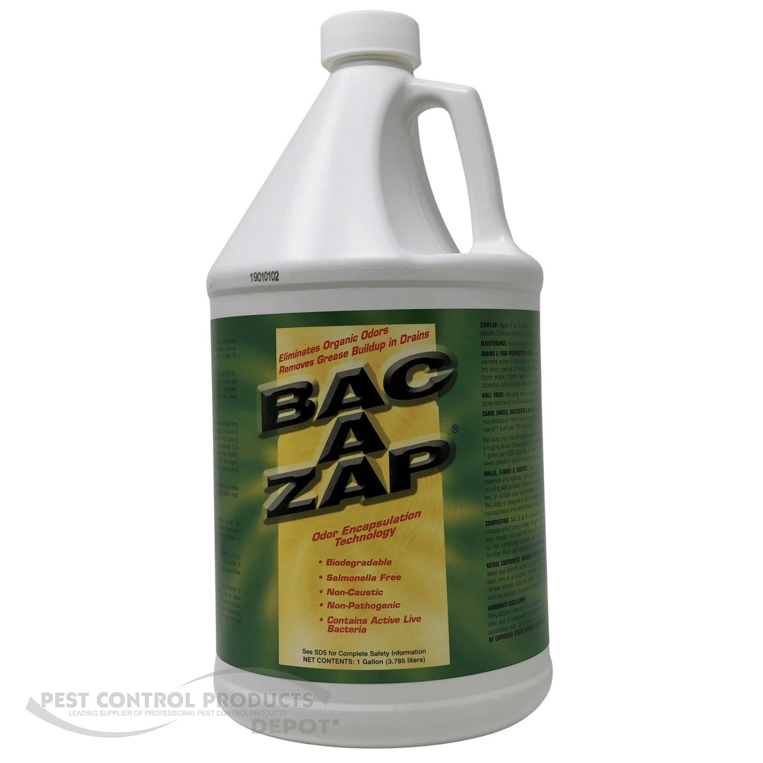 nisus bac-azap odor eliminator
