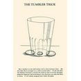 thumbnail image 2 of Retromagic 11x14 Black Ornate Wood Framed with Double Matting Museum Art Print Titled - The Tumbler Trick, 2 of 4