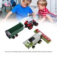 thumbnail image 3 of Farm Toy Tractor And Harvester Set Plastic Alloy Lifelike Exquisite Farm Vehicle Toy For Kids, 3 of 8