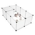 thumbnail image 5 of Resenkos Portable Plastic Pet Playpen Yard Fence for Small Animals Rabbit Puppy Cats, 5 of 6