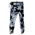 thumbnail image 2 of Calvin Klein Womens Flora Black Blue Camo-Print Mid Rise 7/8 Leggings Size S $59, 2 of 4