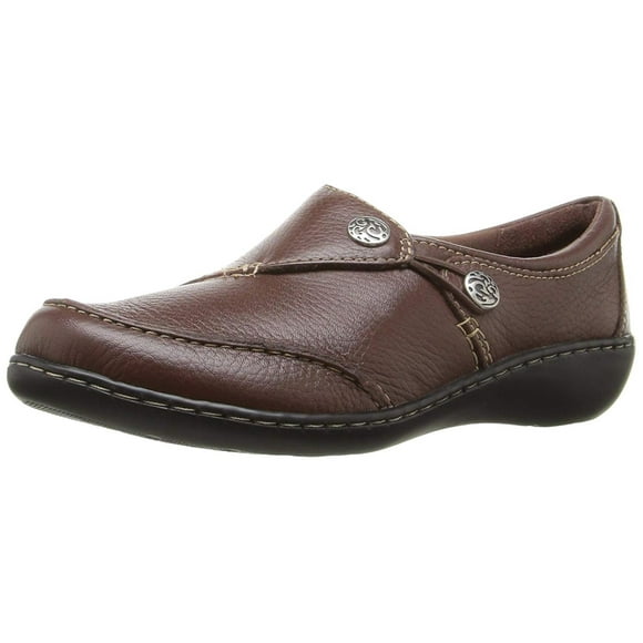 Clarks Womens Ashland Lane Q Leather Closed Toe Loafers