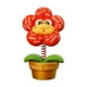 thumbnail image 2 of Bonita figura de flor del año de la serpiente con cabeza meneable, estatua de planta en maceta con forma de serpiente. Rojo, 2 of 9