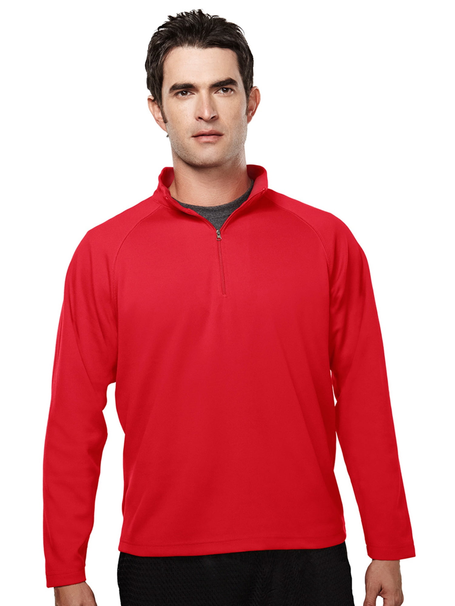 Tri-Mountain Men's Big And Tall 1 4 Zip 