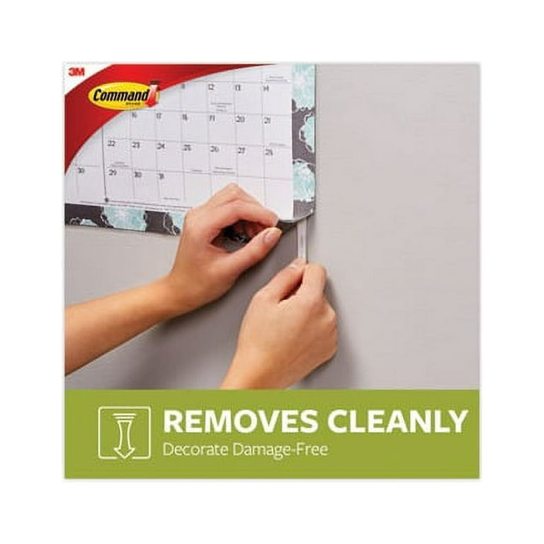 Command Poster Strips, White, Damage Free Decorating, 48 Command Strips  17024-VP - The Home Depot