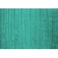 thumbnail image 1 of Ahgly Company Machine Washable Indoor Rectangle Abstract Turquoise Blue Contemporary Area Rugs, 4' x 6', 1 of 4