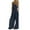 AC-Blue#overalls for women, variant on lcziwo Dollar Sales, Womens Casual Loose Bib Overalls with Pockets Solid Color Wide Leg Jumpsuits Button Bottom One Piece Jumper Pants 2025 Summer Fashion Beach Outfits