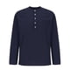 thumbnail image 4 of Blusa y camisa de manga larga con cuello alto para hombre, informal, a la moda, con cuello alto, transpirable, de poliéster, 4 of 5