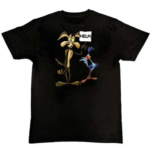 Funny Wile E Coyote and the Road Runner Unisex T-Shirt S M L XL 2 3 4 XL