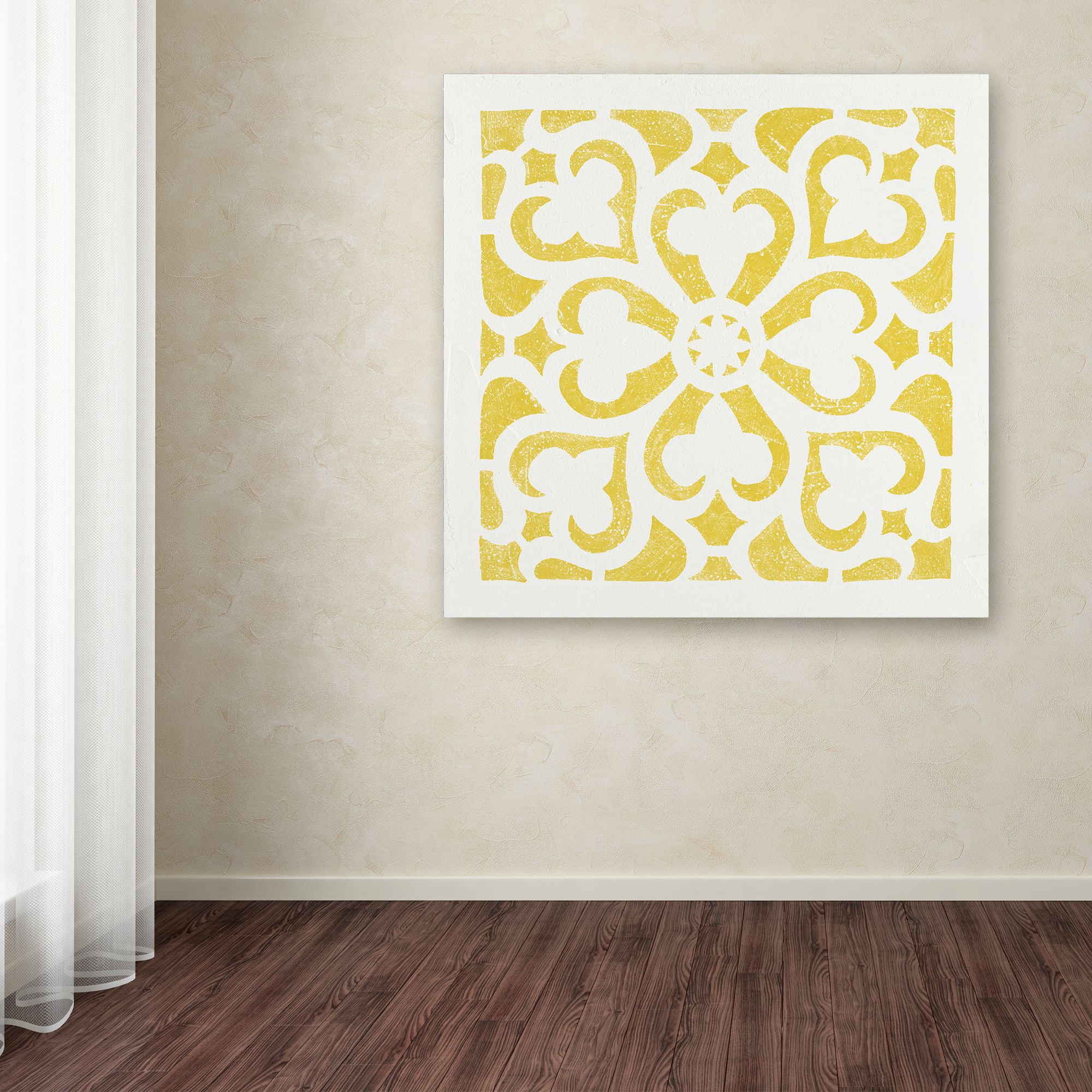 Trademark Fine Art 'Hacienda Tile III' Canvas Art by Moira Hershey