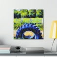 thumbnail image 3 of Tire in Impressionism - Canvas, 3 of 10