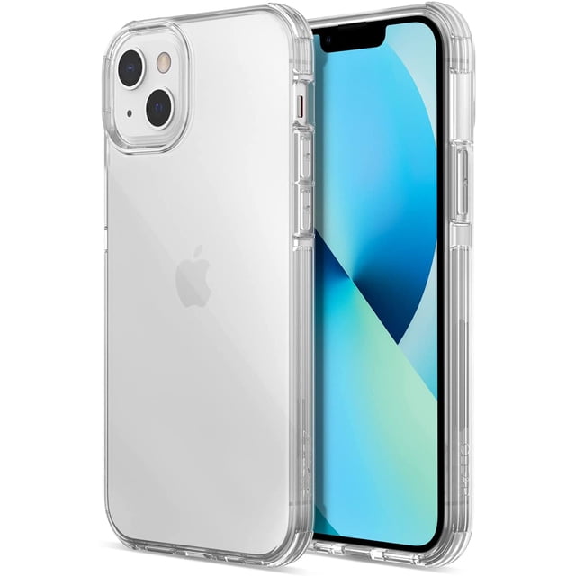 Étui Transparent Raptic Compatible avec iPhone 13, Couverture Mince Anti-Jaunissement, Caoutchouc Absorbant les Chocs, Étui Protecteur Résistant aux Rayures, Compatible avec iPhone 13 (Transparent, iPhone 13) Transparent