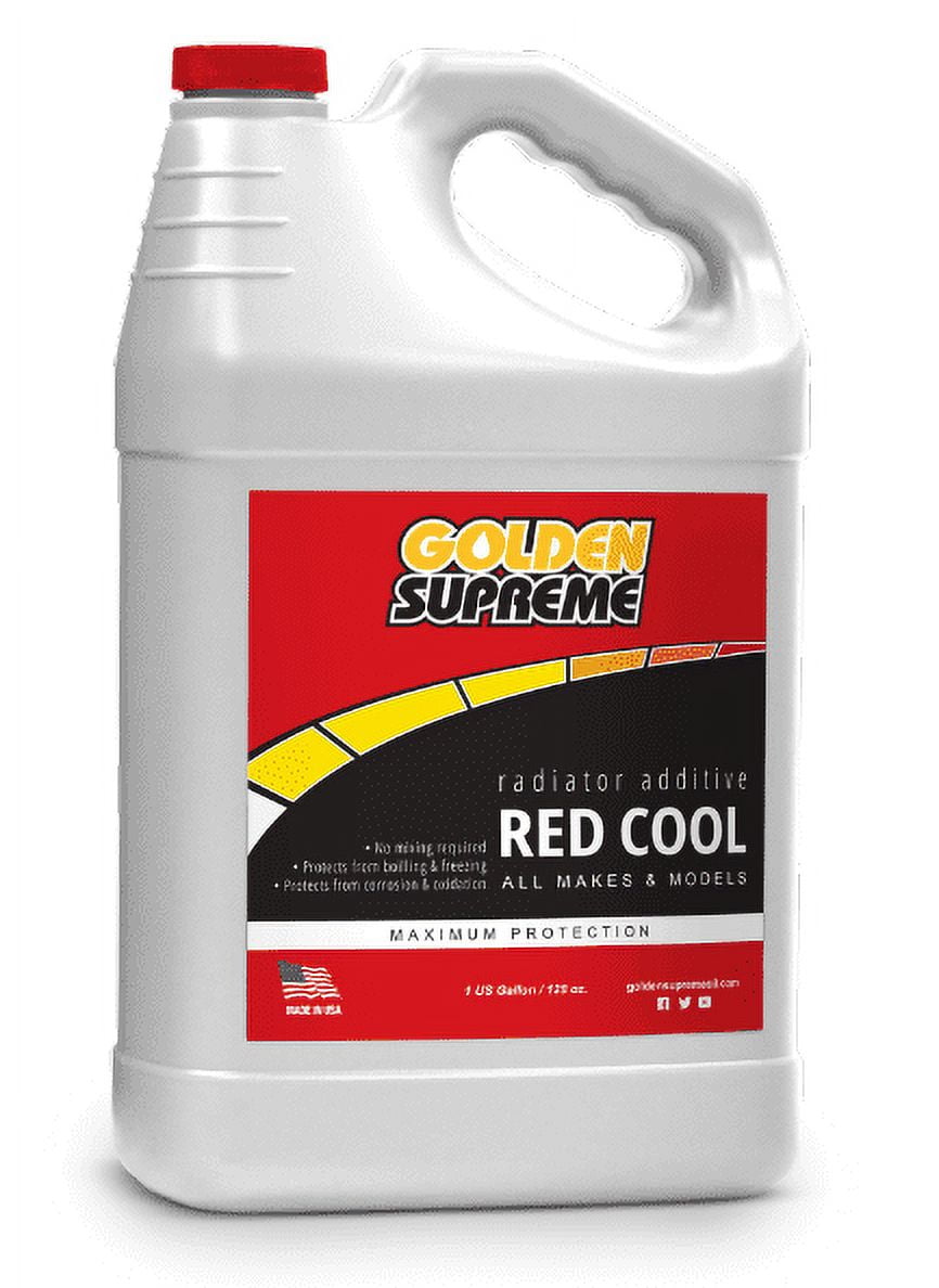 Golden Supreme Red Antifreeze/Coolant 1 gal